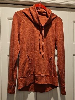 Kuhl Pullover Sweater Womens Cowl Neck Heathered Long Sleeve